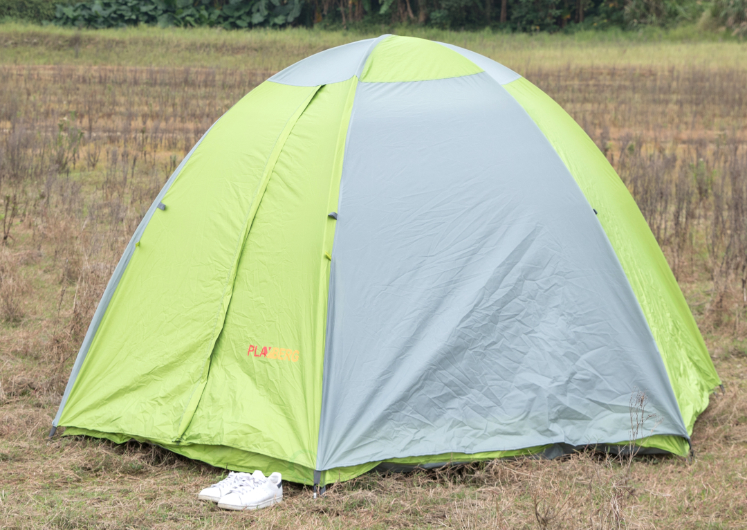 Camping Folding Tent with Screen Exterior